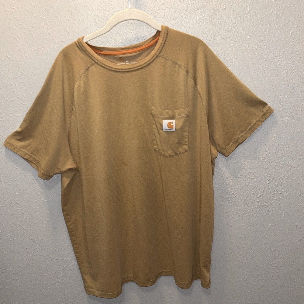 Carhartt Tee Shirt w Pocket Casual Style Men's Size XL